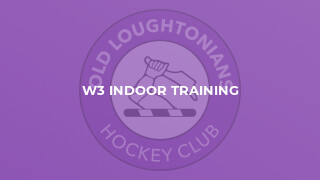 W3 Indoor Training