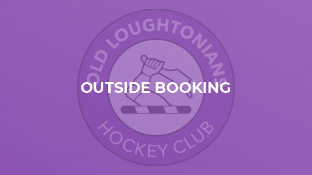 Outside Booking