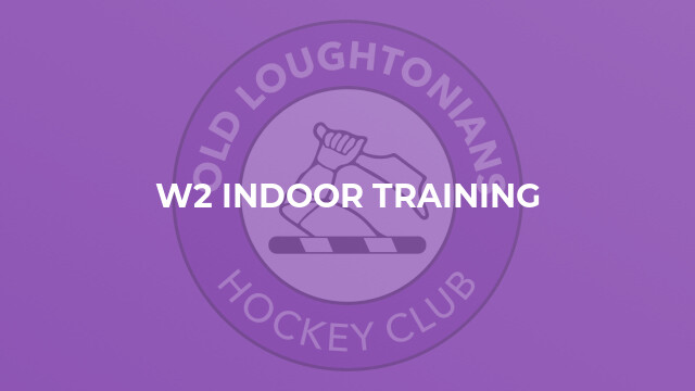 W2 Indoor Training