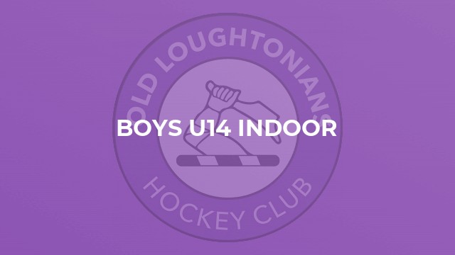 Boys U14 Indoor