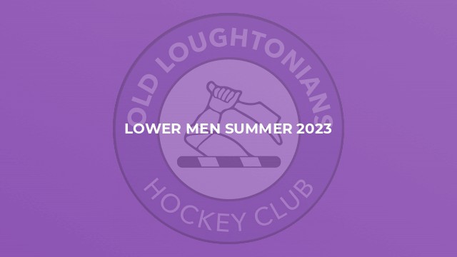 Lower Men Summer 2023