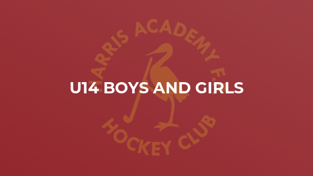U14 boys and girls