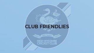 Club Friendlies