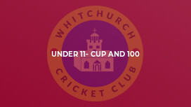 Under 11- Cup and 100