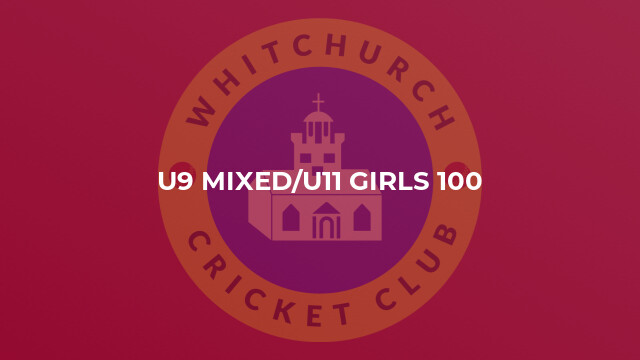 U9 Mixed/U11 Girls 100