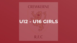 U12 - U16 Girls