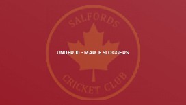 Under 10 - Maple Sloggers