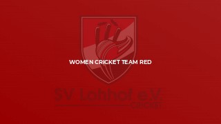 Women Cricket Team Red