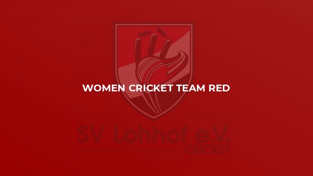 Women Cricket Team Red