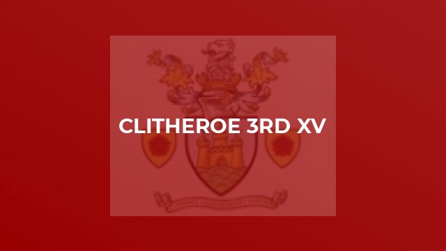 Clitheroe 3rd XV