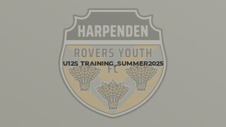 U12s Training_Summer2025