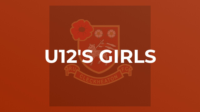 U12's Girls