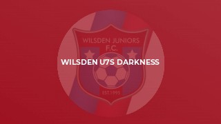 Wilsden U7s Darkness