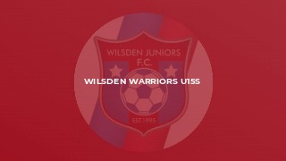 Wilsden Warriors U15s