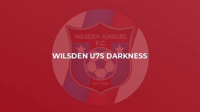 Wilsden U7s Darkness