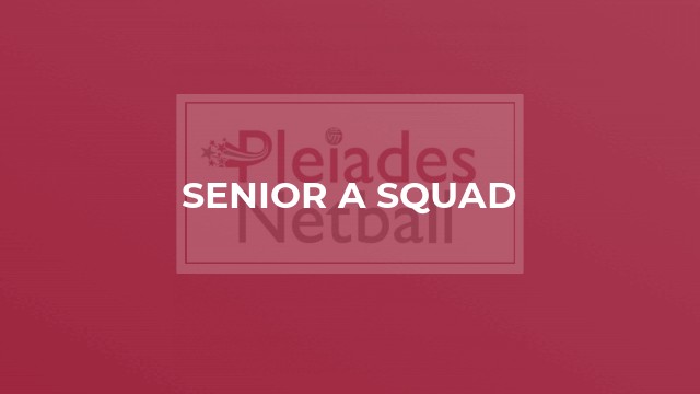 Senior A Squad