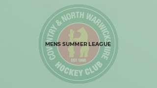 Mens summer league