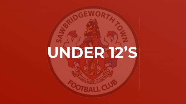 Under 12’s