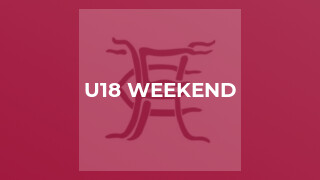 U18 Weekend