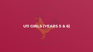 U11 Girls (years 5 & 6)