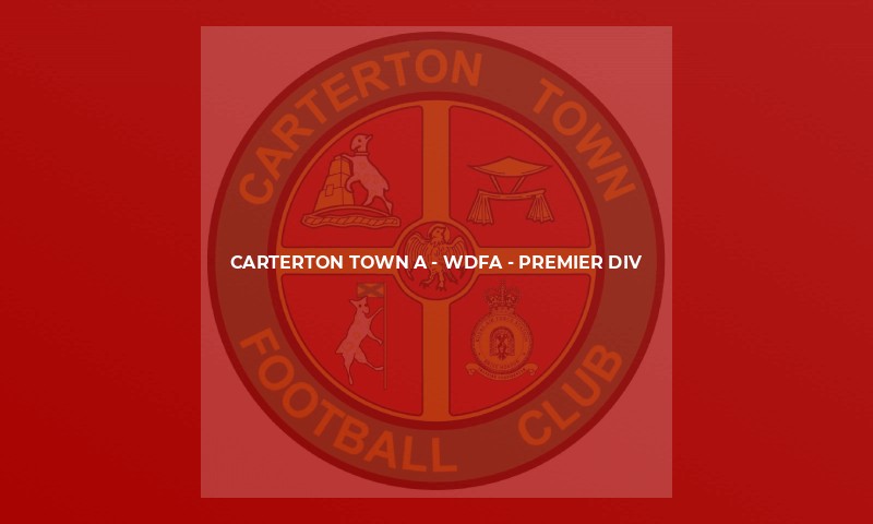 28.1.12 Ducklington, 2 v 1 Carterton FC A