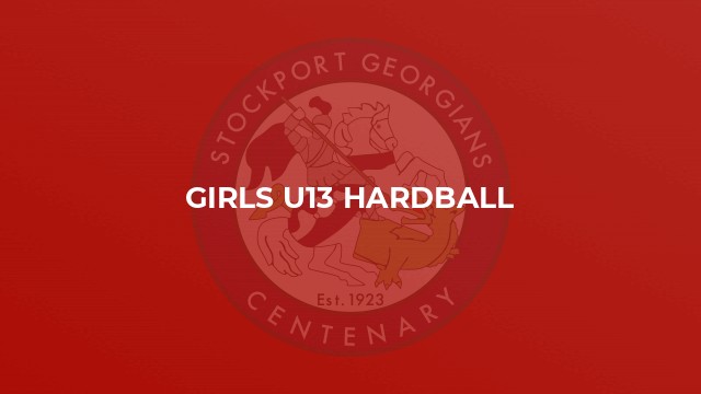 Girls U13 Hardball