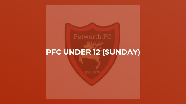 PFC Under 12 (Sunday)