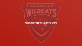 Accrington Wildcats U15’s
