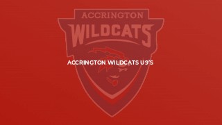 Accrington Wildcats U9’s