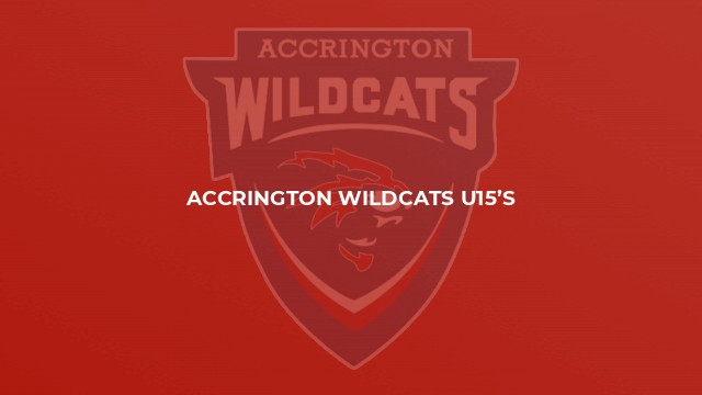 Accrington Wildcats U15’s