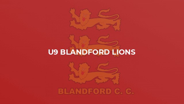 U9 Blandford Lions