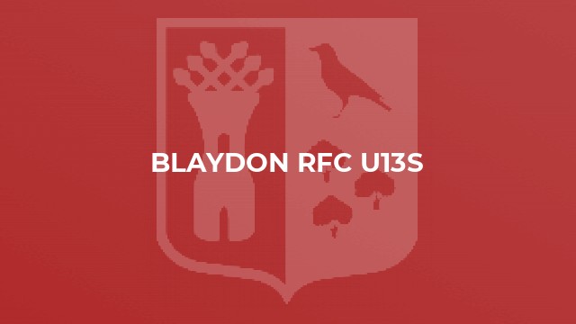 Blaydon RFC U13s