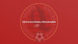 U19 Educational Programme