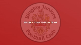 Bingley Town Sunday Team