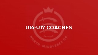 U14-U17 Coaches