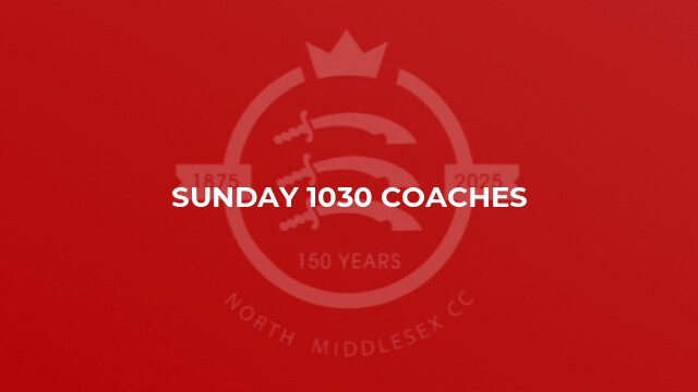 Sunday 1030 Coaches