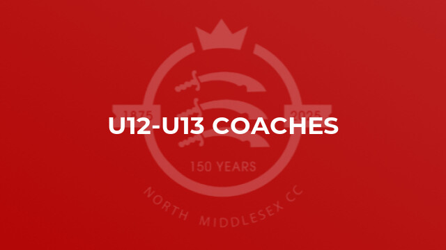 U12-U13 Coaches