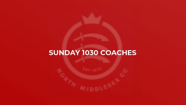 Sunday 1030 Coaches