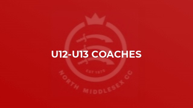 U12-U13 Coaches