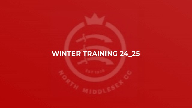 Winter Training 24_25