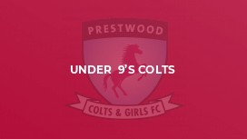 Under  9’s Colts