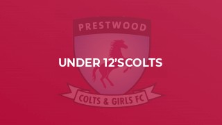 Under 12’sColts