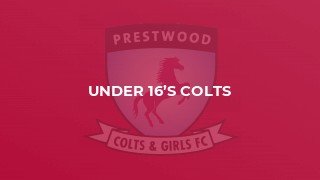 Under 16’s Colts