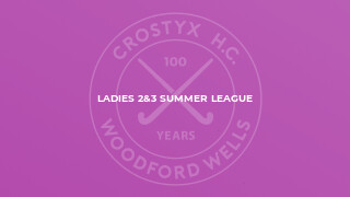 Ladies 2&3 Summer League