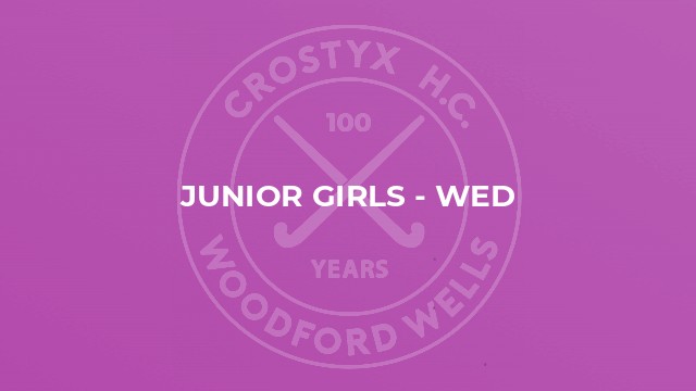 Junior Girls - Wed