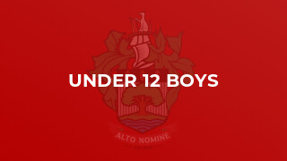 Under 12 Boys