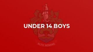 Under 14 Boys