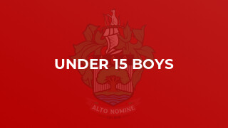 Under 15 Boys