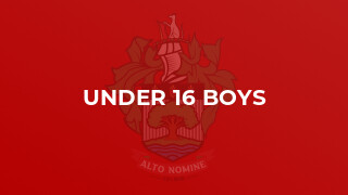 Under 16 Boys