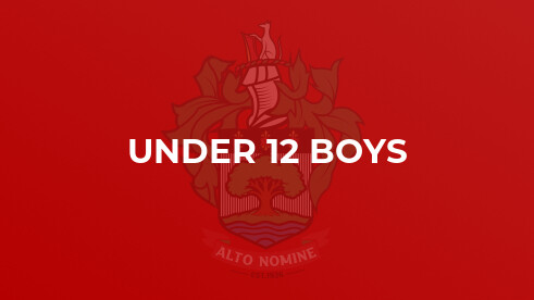 Under 12's  at Henley -  a proper test of ability.